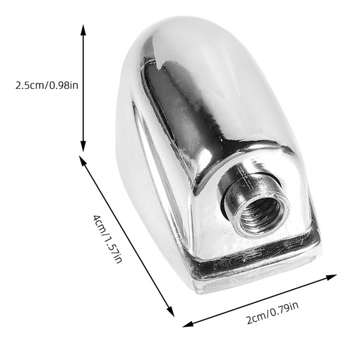 5 Ganchos Con Conector Para Tambor De Un Solo Extremo