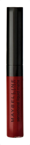 Labial Líquido Maybelline Sensational Matte Carnival Red 5ml