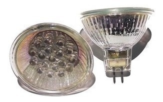 Bombillo Led Mr16 2w Luz Calida 18led Delca Electric 6503116