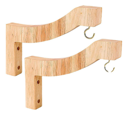 Colgador De , Soporte Compacto De Madera Para Colgantes,