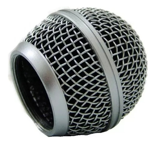 Bocha Metalica Universal Cobertura Microfono Mano Moon Bm580