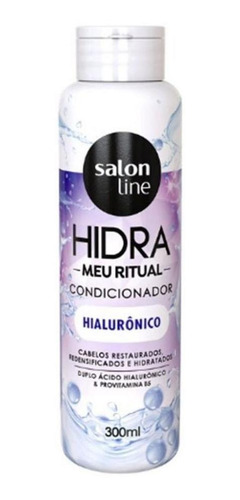 Kit Salon Line Hidra Meu Ritual Hialuronico Sh+cond 300ml Cd