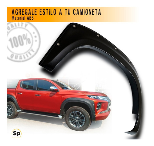 Cantoneras Remaches Mitsubishi L200 2019-2021 Abs (4 Piezas)