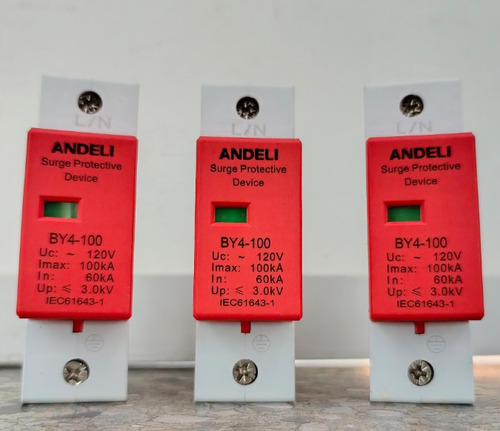 Supresores De Sobretención Trans Andeli 120v Max 100ka, Ip20