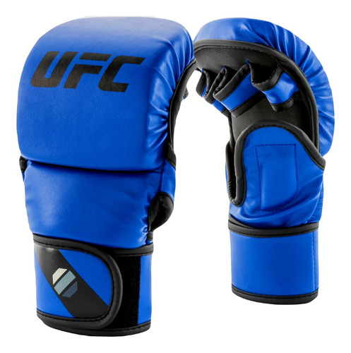 Ufc 8oz Mma Sparring Gloves Blue Small/medium