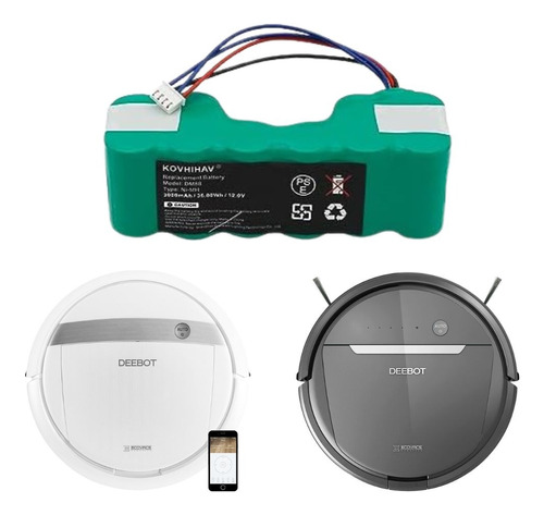 Repuesto Bateria Aspiradora Robot Ecovacs Deebot M88,d35 14v