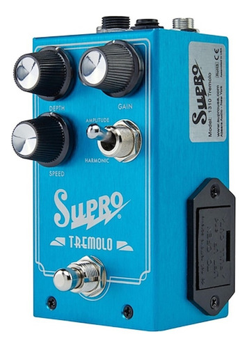 Pedal Supro Harmonic Tremolo Analogico Para Guitarra