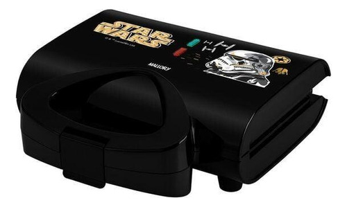 Sanduicheira Mallory Star Wars Empire Plates Preto - 220v