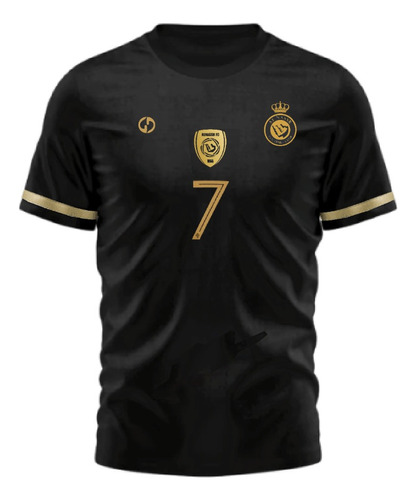 Camiseta Cristiano Ronaldo Gold Especial Niño Adulto