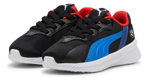 Tenis Pumamotosport Bmw Mms Lilburion Ac Inf Negro De Niño