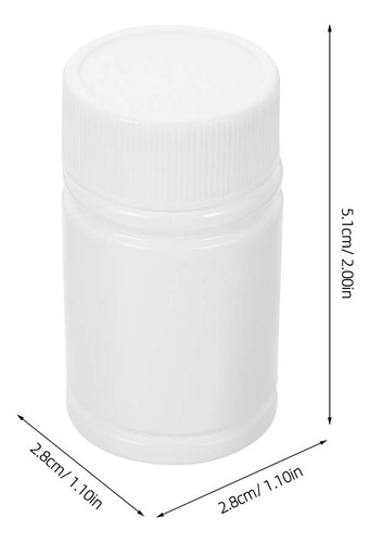 24 Botellas De Hdpe, Botellas De Muestra, Envases De Medicam