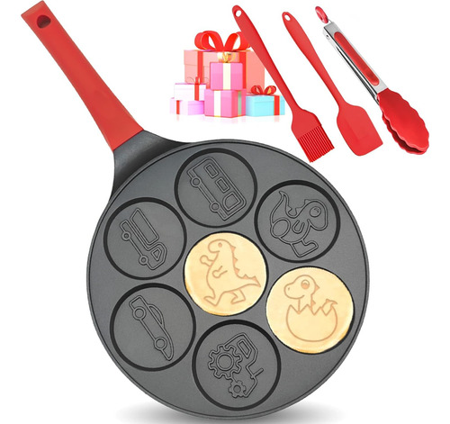 Sarten Para Hacer Panqueques Dinosaur Waffle Maker Para N...