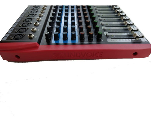 Imagem 7 de 8 de Mesa Som 16 Canais Analógica Efeito Usb Equalizador Ms162eux