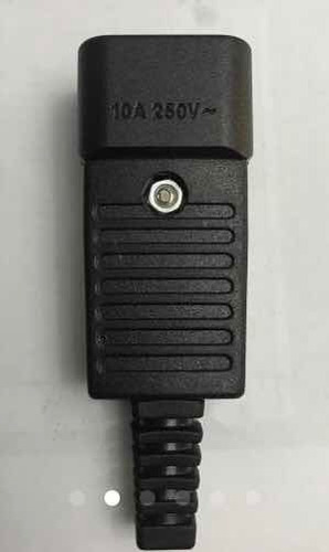 Conector Iec320 Nema C14 (macho) 110-220vac 10a. Nuevo (Usado)