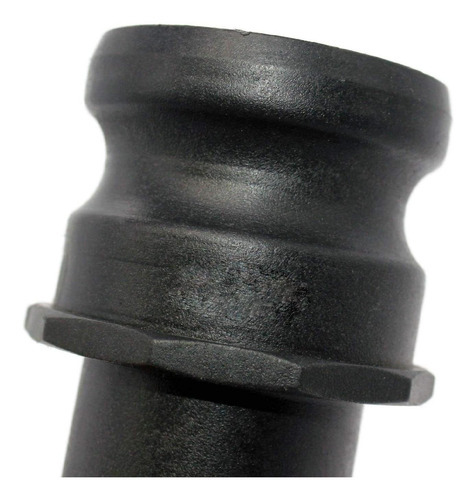 Adaptador 3 Polipropileno Macho Espiga Manguera Color Negro