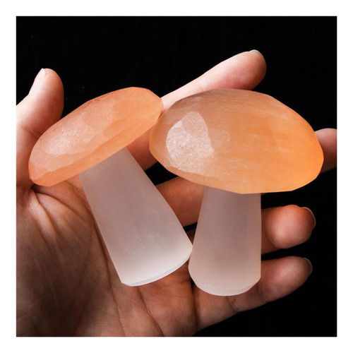Colección De Cristal De Selenita Tallado Piedra De Seta