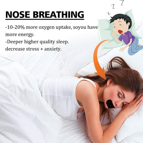 Sleep Strips Strip Strip, Cinta Adhesiva Antironquido,