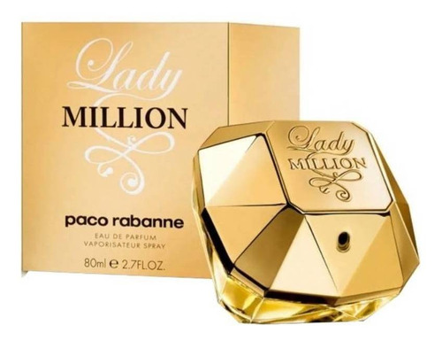 Paco Rabanne Lady Million Edp 80 ml Para  Mujer