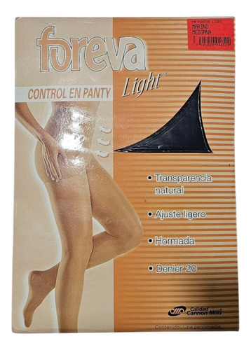 Pantimedia Foreva Light Ajuste Ligero Control Marino Chico Marino Chica