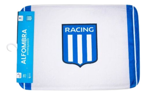 Alfombra Racing Club 40x60cm Baño Dormitorio Licencia Oficia