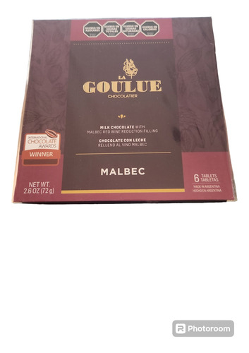 La Goulue Chocolate Rellenos Con Reduccion De Vino Malbec