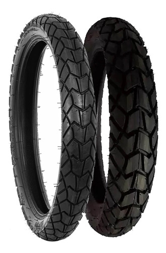 Par Pneu Royal Enfield Scram 411 90-90-19 +120-90-17 Maggion