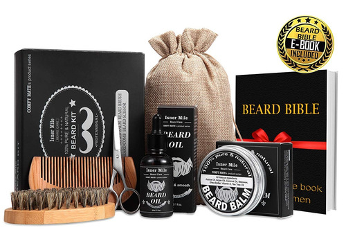 Kit Barba Mejorado Hombres Crecimiento De La Barba Preparaci