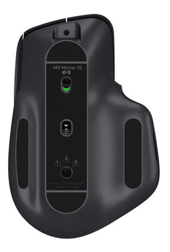 Mouse Bt Logitech Mx Master 3s 7 Botones Recargable Negro