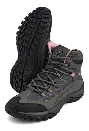 Imagen 3 de 6 de Bota Dama Outdoor 1475 Tellenzi Calzado Nacional