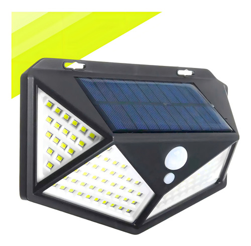 Sumex Lámpara Solar De 100 Led Con Sensor Impermeable Estructura Lámpara Solar 100 Leds