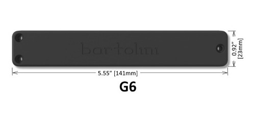 Imagem 4 de 5 de Set Captador Baixo Bartolini 100g66j1 B/t Dual Coil Em Linha