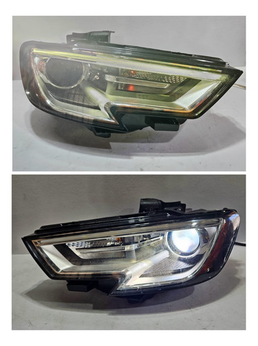 Faros Audi A3 Ámbar 2017-2020 Completos Ambos Lados (Usado)