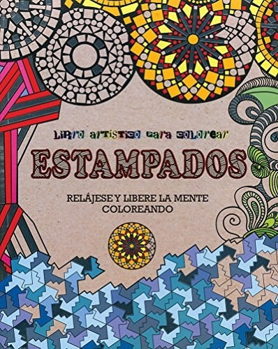 Estampados-libro Artistico Para Colorear