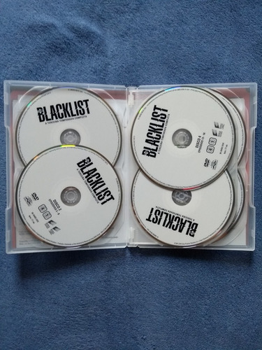 Lote The Blacklist A Lista Negra Dvds