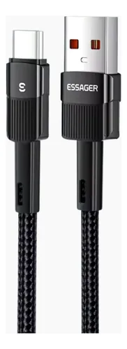 comprar Cable Android Carga Rapida Essager Usb - Tipo C 3 Metros
