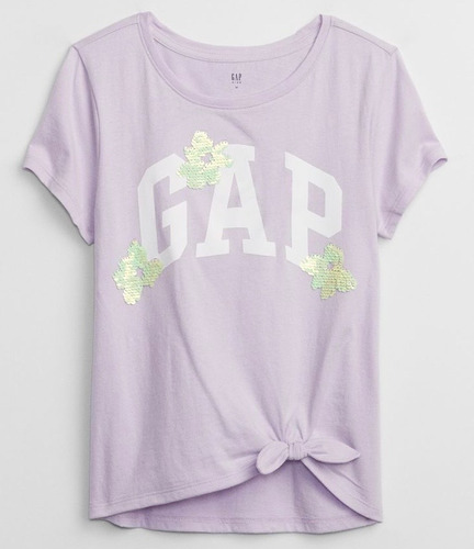 Remera Gap Nena Niña Original Lentejuelas 