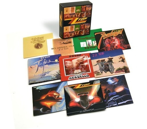 Zz Top The Complete Studio Albums 1970 1990 10 Cd Importado