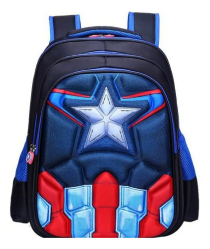 Mochila Capitán America 3d