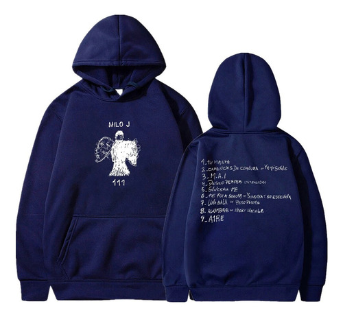 Sudadera Con Capucha Milo J 111 Album Pop Singer Merch, Unis