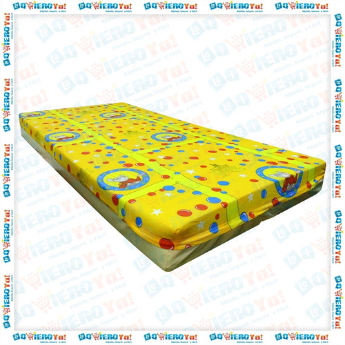Colchón Infantil Suavestar 120x60 Cm Impermeable Ratón Pérez