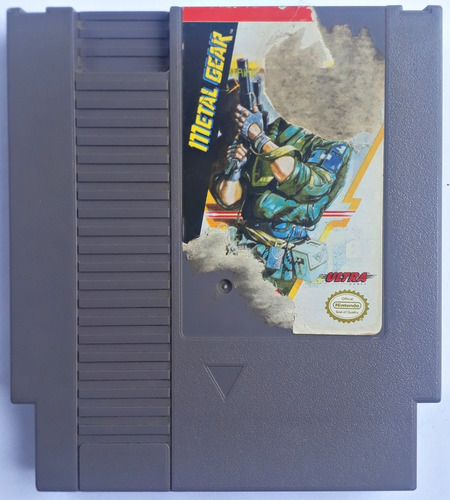 Jogo Metal Gear Nintendo Nes 8 Bits 72 Pinos Frete Grátis