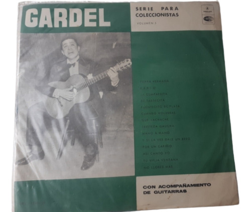 Disco Lp Carlos Gardel / Serie Para Coleccionistas Vol 5 