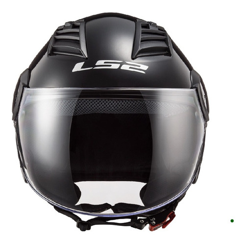 Imagen 2 de 3 de Casco Ls2 Of562 Airflow Talla M Color Negro Brillante Moto