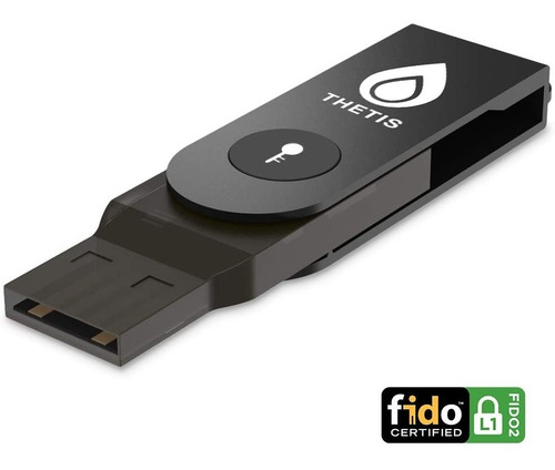 Imagen 4 de 10 de Thetis Fido2 Security Key U2f Two Factor Authentication Usb