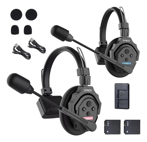 Auriculares Inalámbricos Synco Xtalk X2 Con Micrófono De Int
