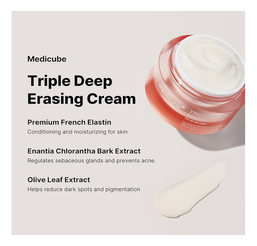 Medicube Triplo Colageno Em Creme 50 Ml Com Niacinamida Normal