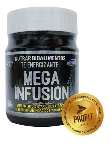 Mega Infusion - Super Energizante / Te En Polvo - Nutrar