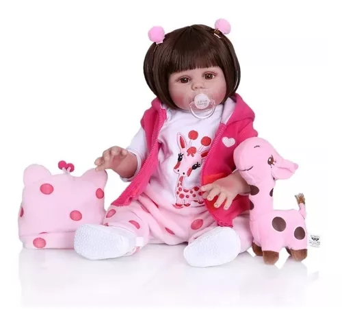 Boneca Reborn Mercado Livre Bebê Corpo De Silicone 13 Itens