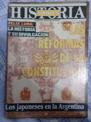 Todo Es Historia: Las Reformas De La Constitución