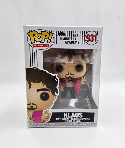 ### Funko Pop Tv The Umbrella Academy Klaus 931 ###
